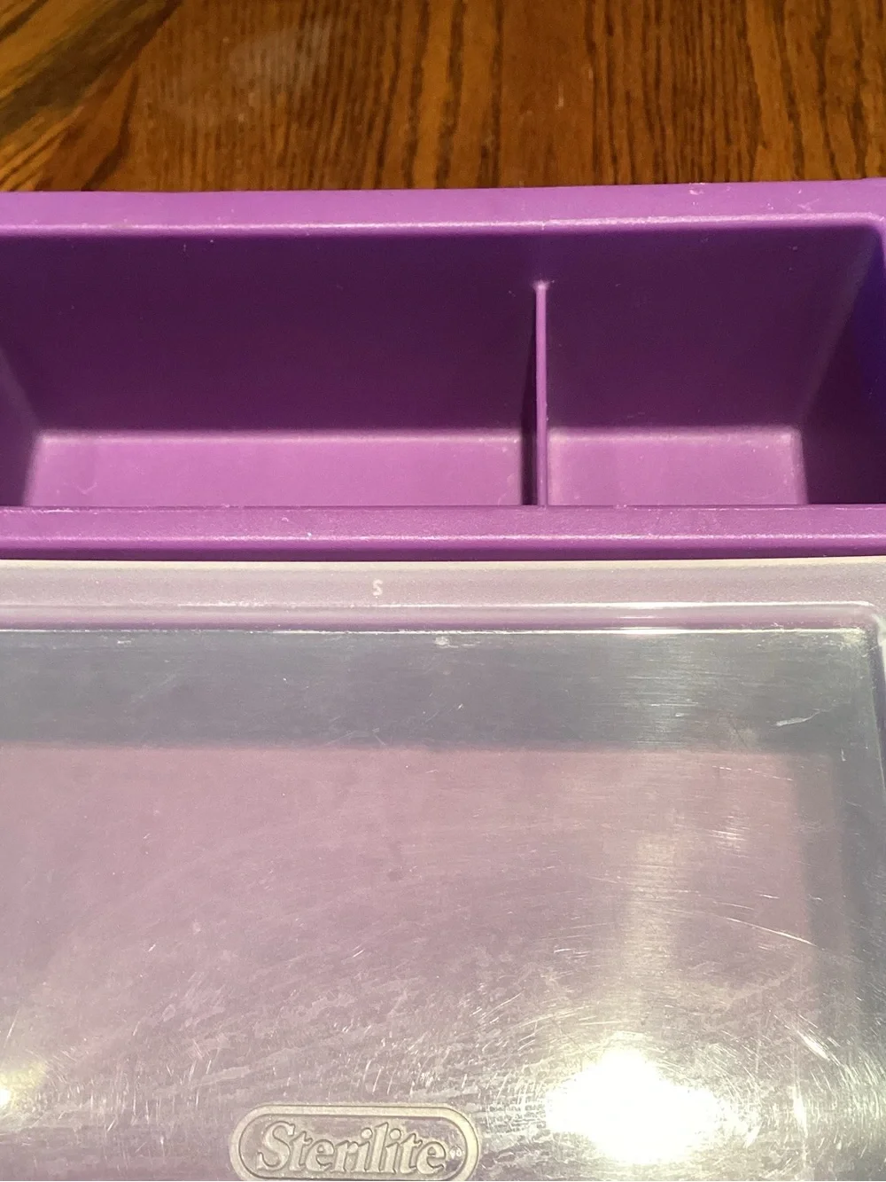 Desktop Purple 3-Drawer Plastic Storage Organizer by Sterilite